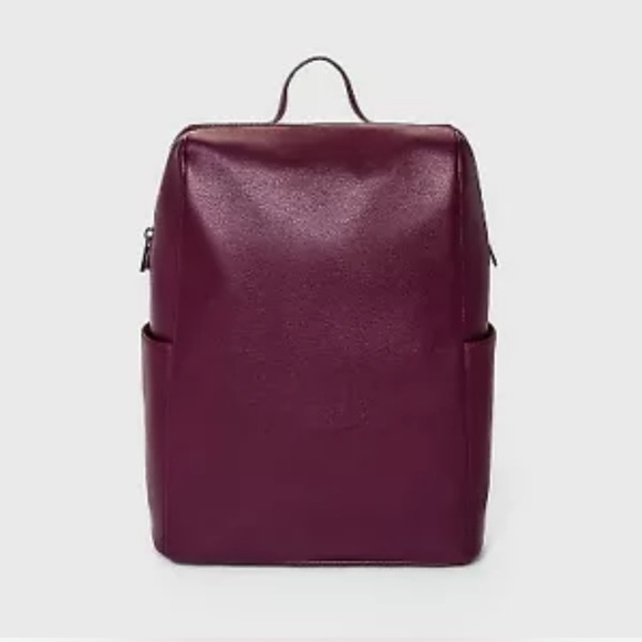 A New Day Burgundy Backpack - Picture 1 of 3